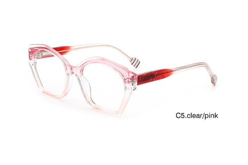 A01109 Square Eyeglasses - Black