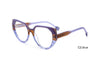 A01116 Round Eyeglasses - Black