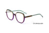 A01123 Round Eyeglasses - Blue
